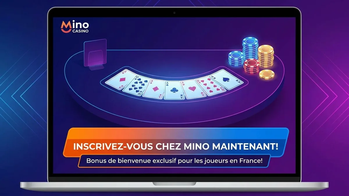 Inscription avec bonus chez Mino